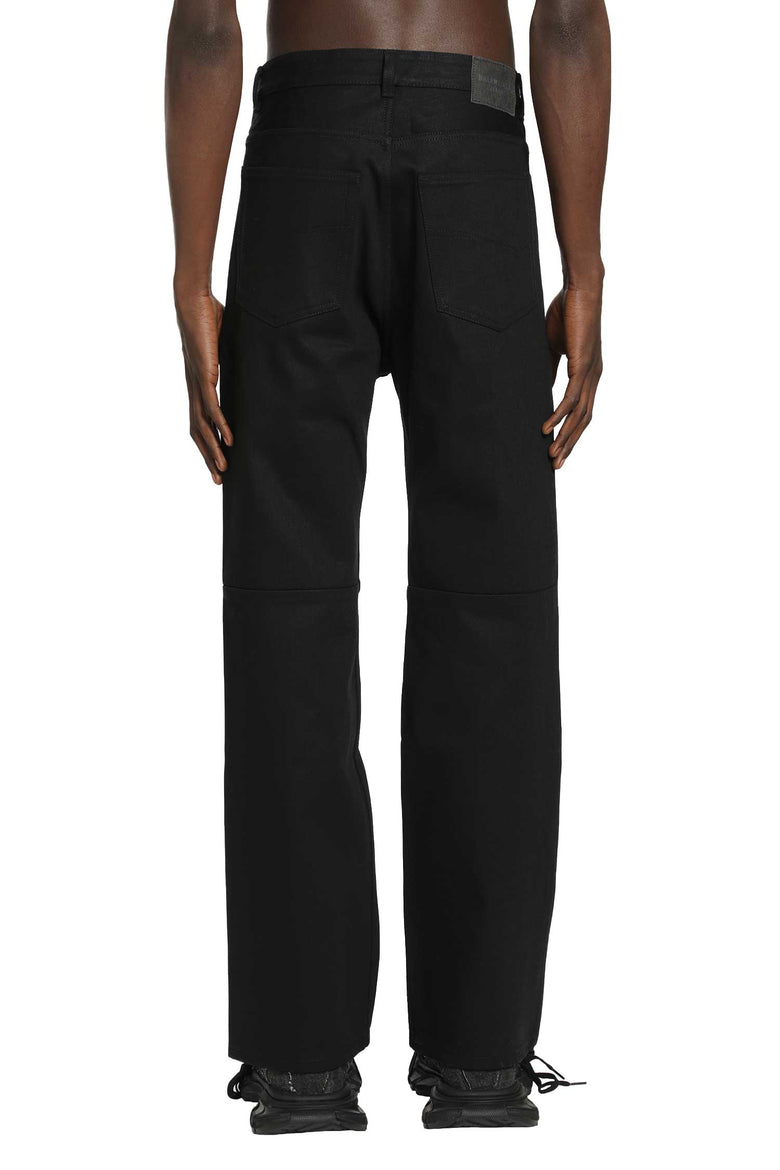 BALENCIAGA Curved Knee Jeans man
