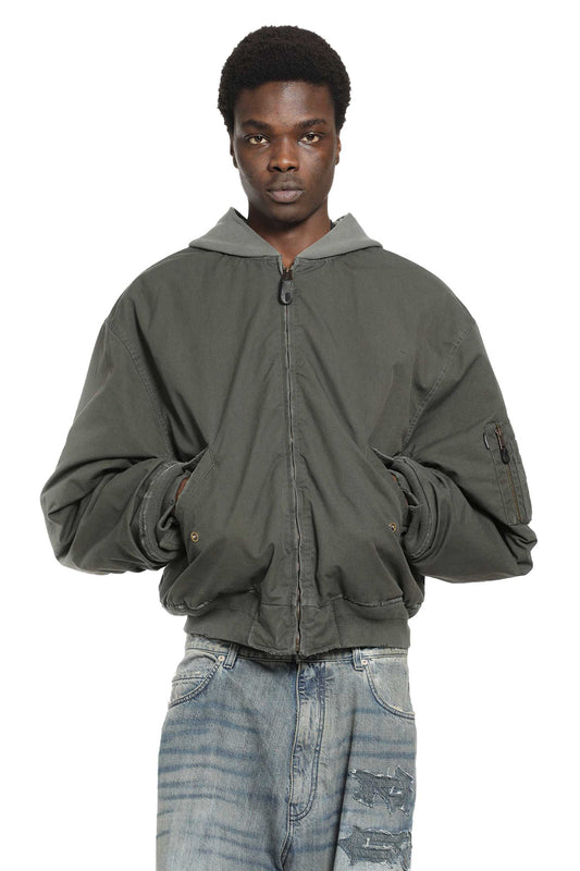 Hooded Standard Bomber Jacket