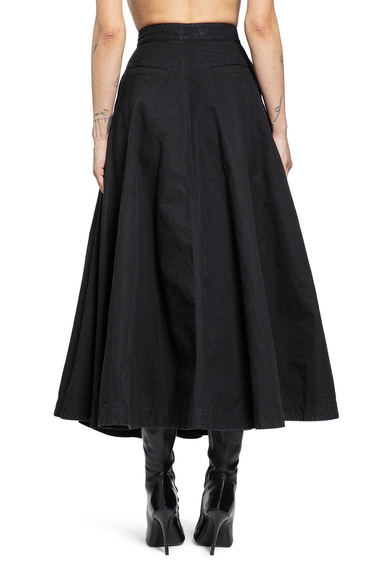BALENCIAGA Godet Maxi Skirt woman