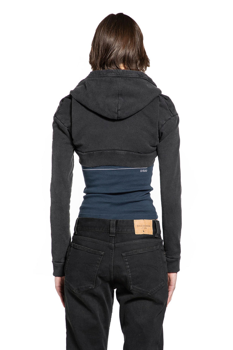 BALENCIAGA Cropped Hoodie woman