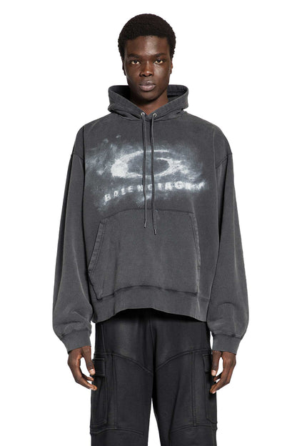 Washed Crayon Loop Oversized Hoodie