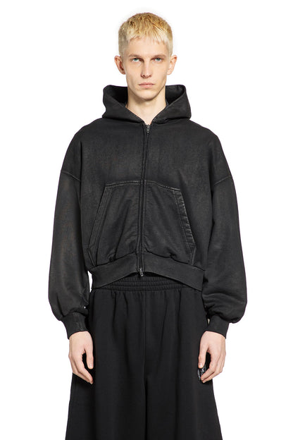 Cropped Zip-Up Hoodie