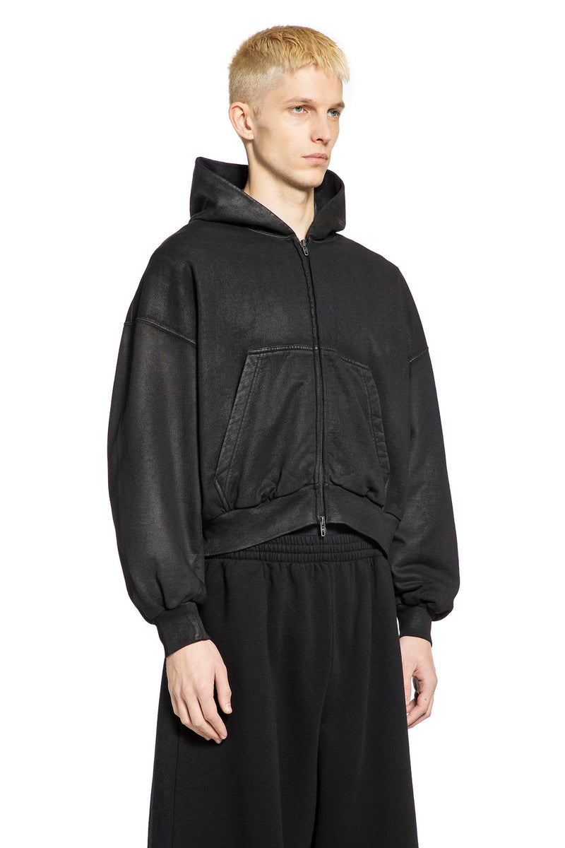 Cropped Zip-Up Hoodie