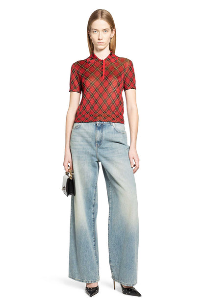 Microcheck Polo Jersey