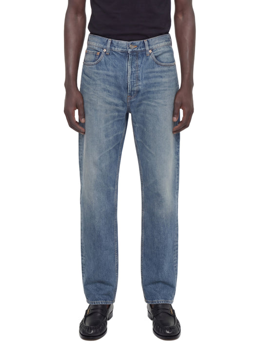 Tapered High-Rise Jeans