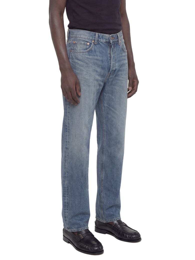 Tapered High-Rise Jeans