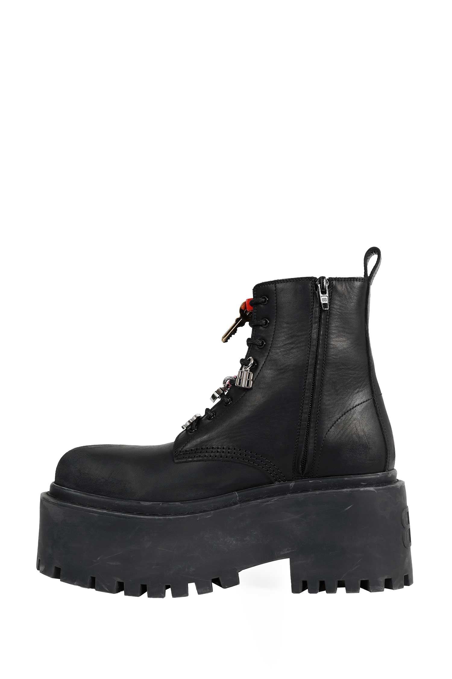 Strike Platform Booties With Charms