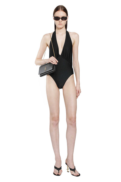Backless Halter Swimsuit