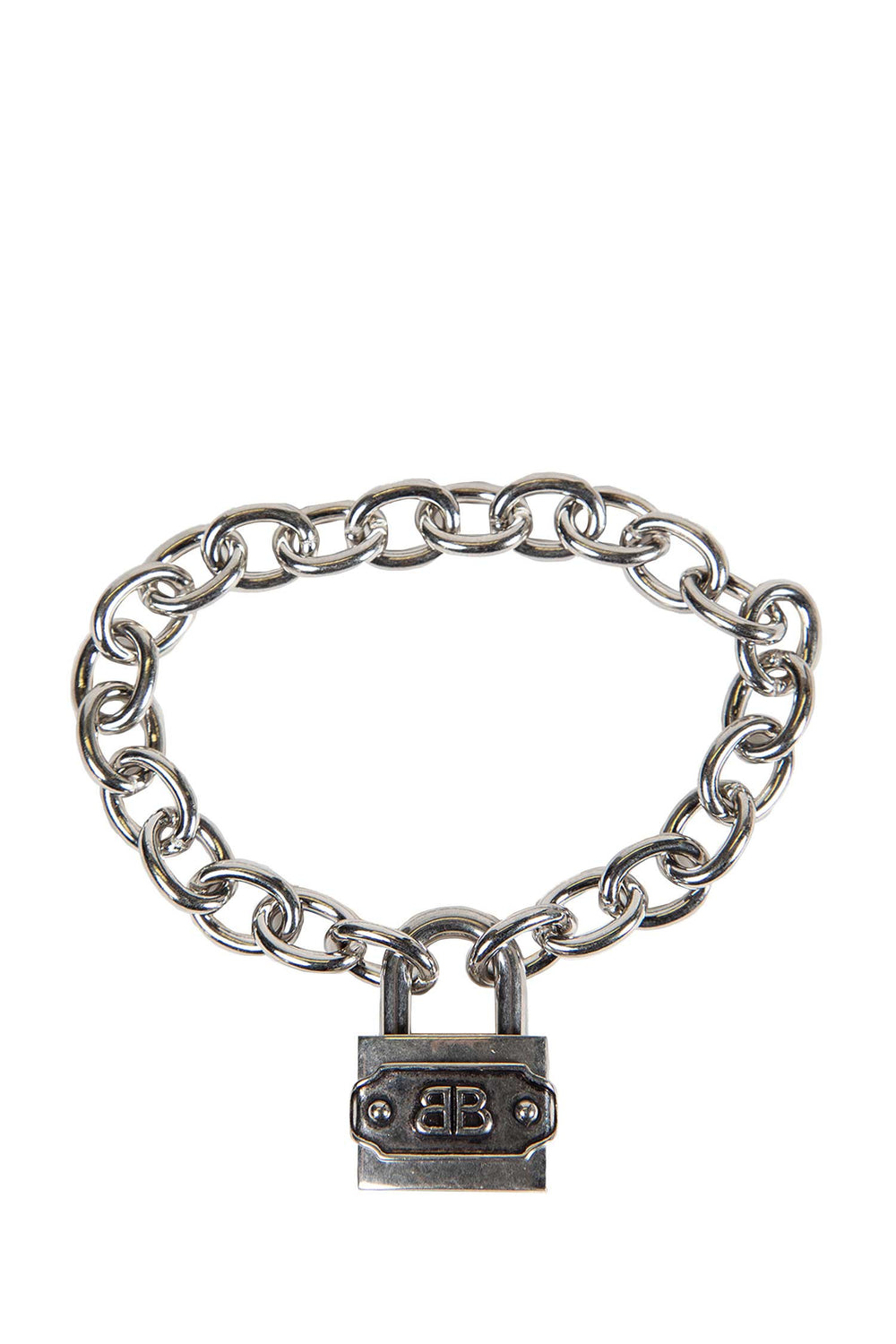 BALENCIAGA BB Padlock Bracelet woman