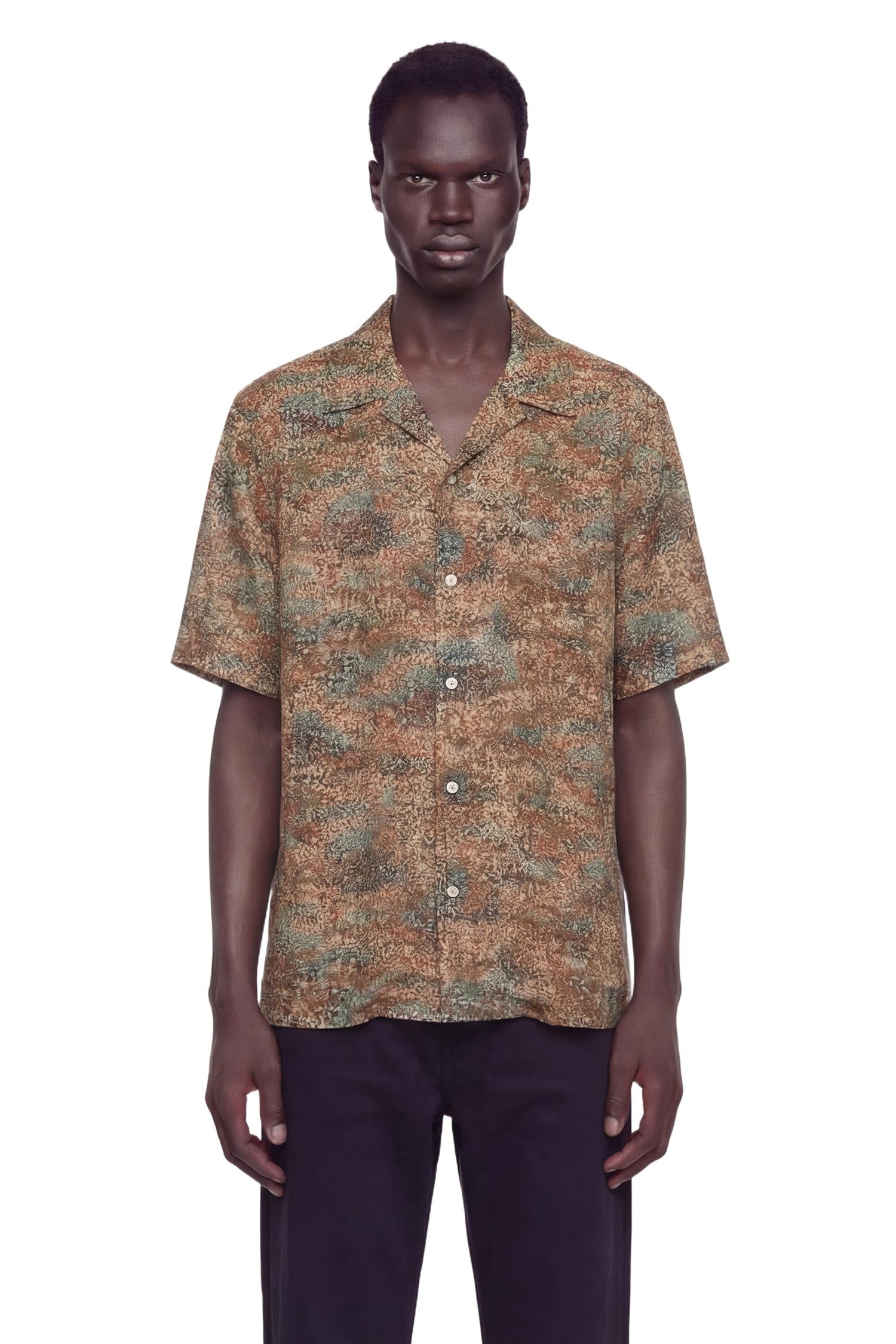 Shirt in Confetti Viscose