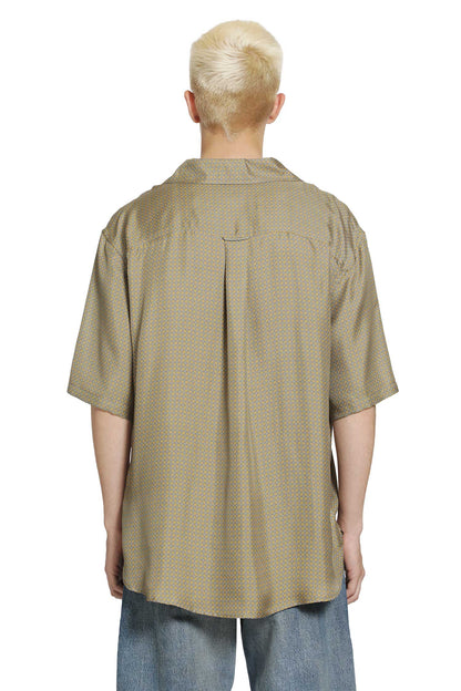 Shirt in Geometrc Silk