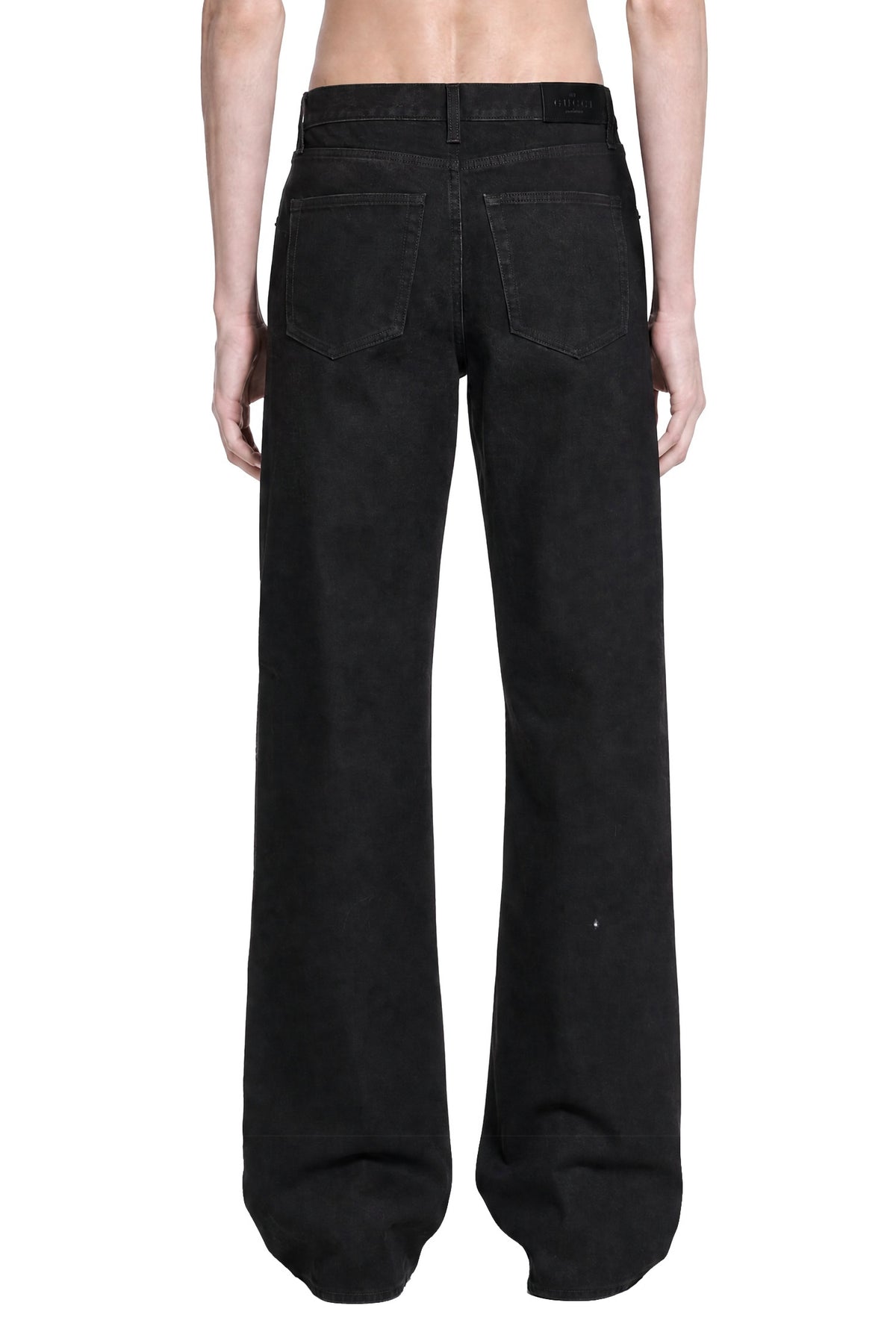 GUCCI Horsebit Flared Jeans man