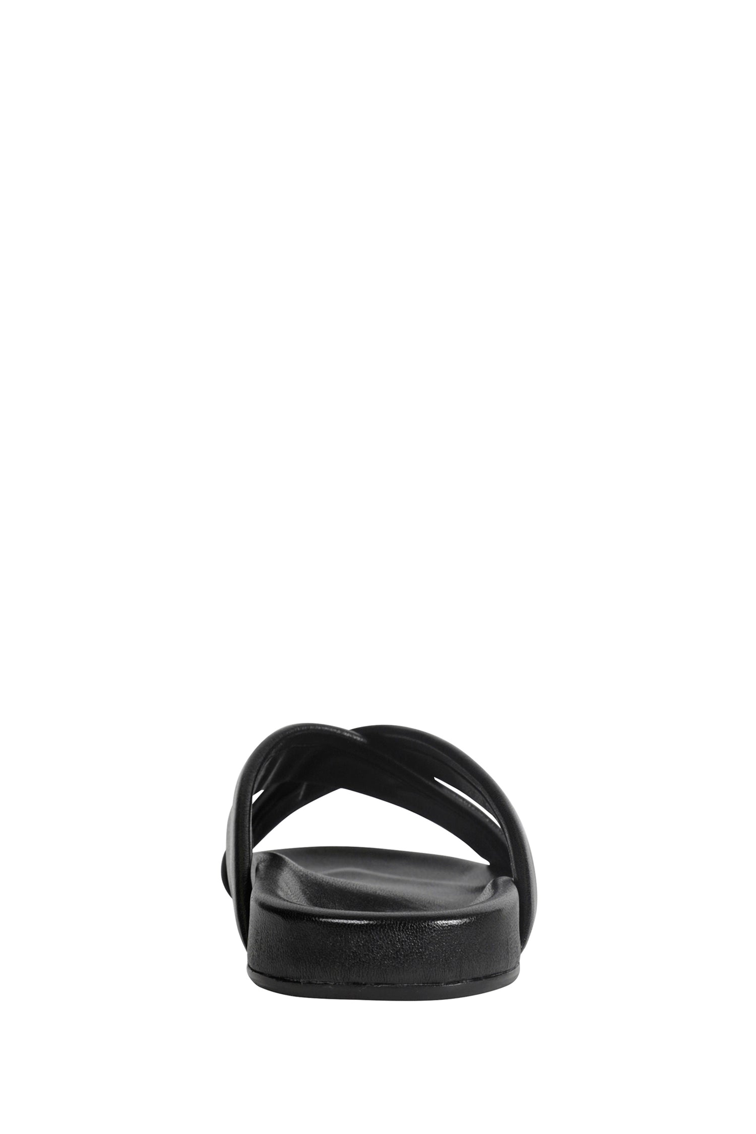 Smooth Leather Nichols Slides