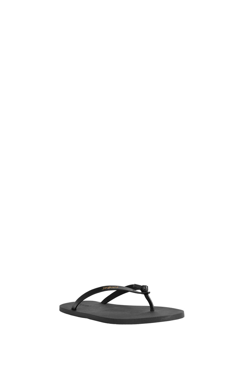 SAINT LAURENT Leather Pool Flip-Flops man