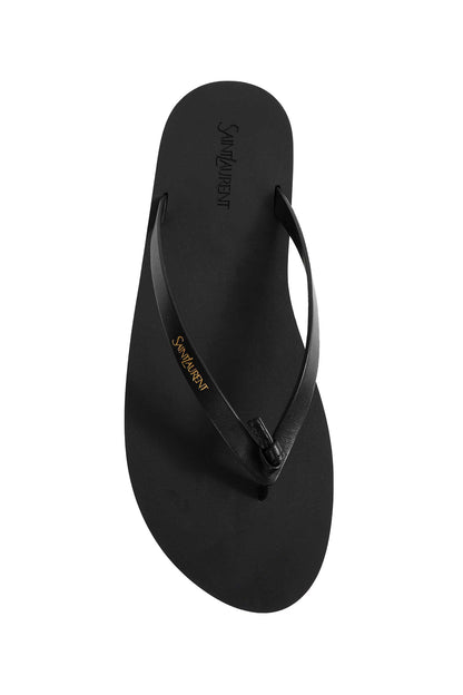 Leather Pool Flip-Flops