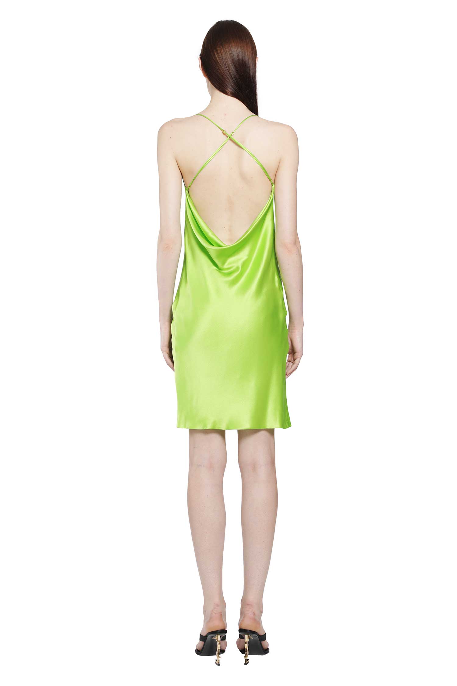 Backless Cowl Dress