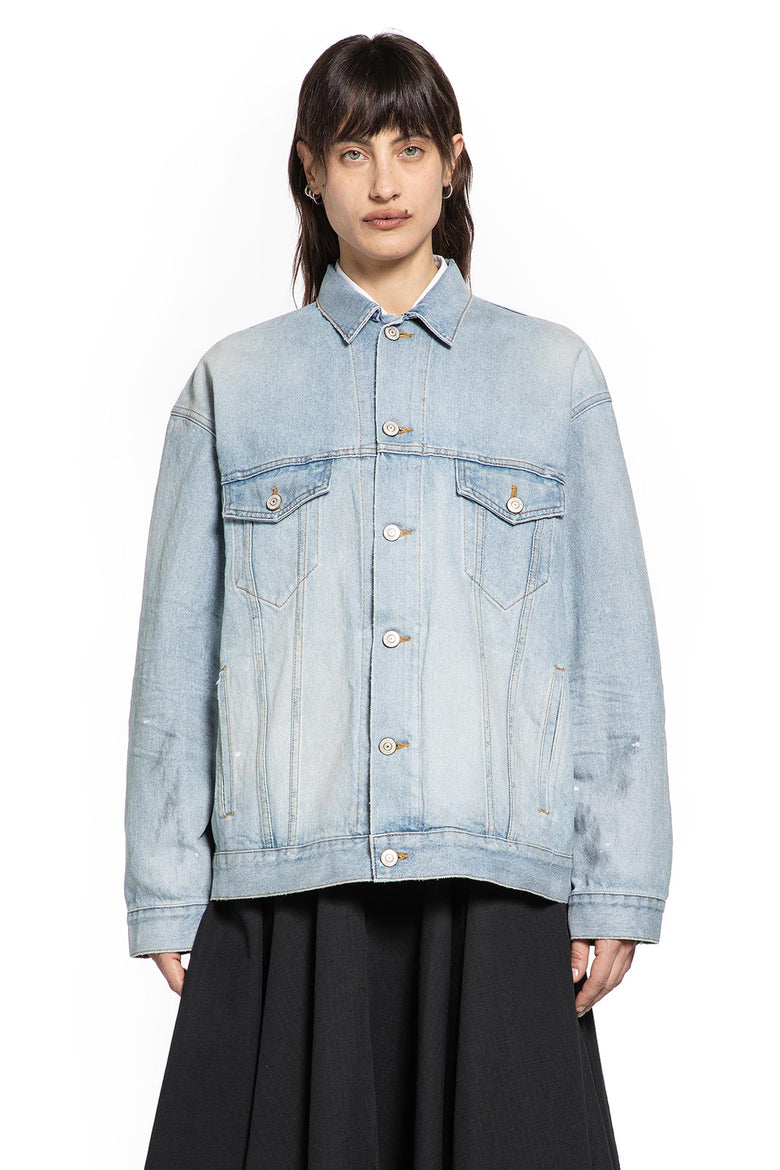 Masking Tape Logo Denim Jacket