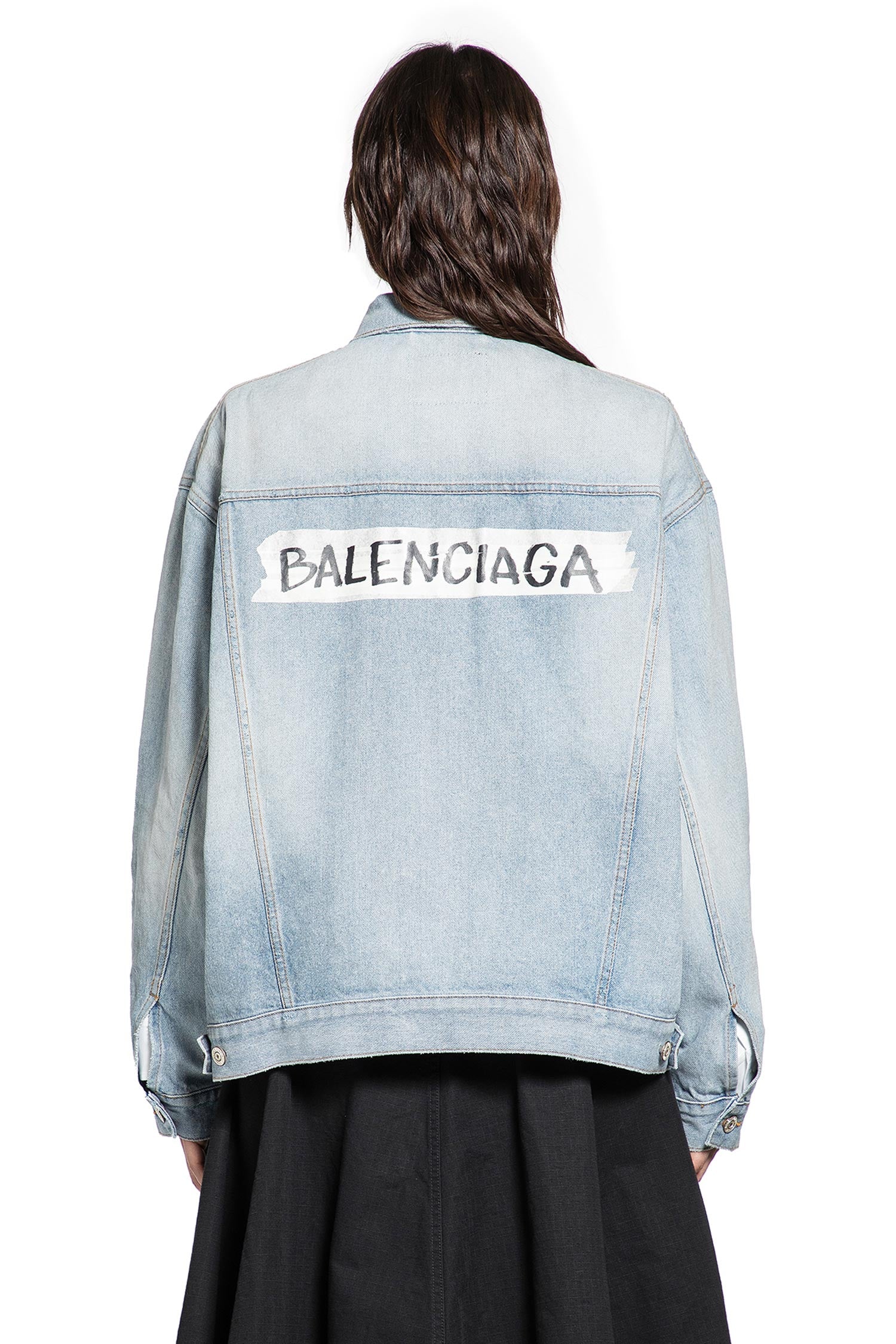 Masking Tape Logo Denim Jacket