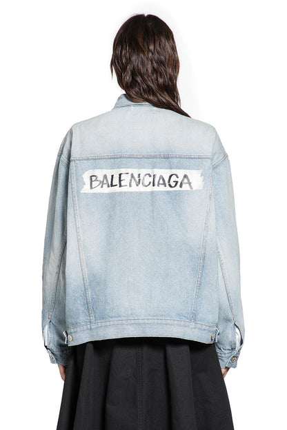 Masking Tape Logo Denim Jacket