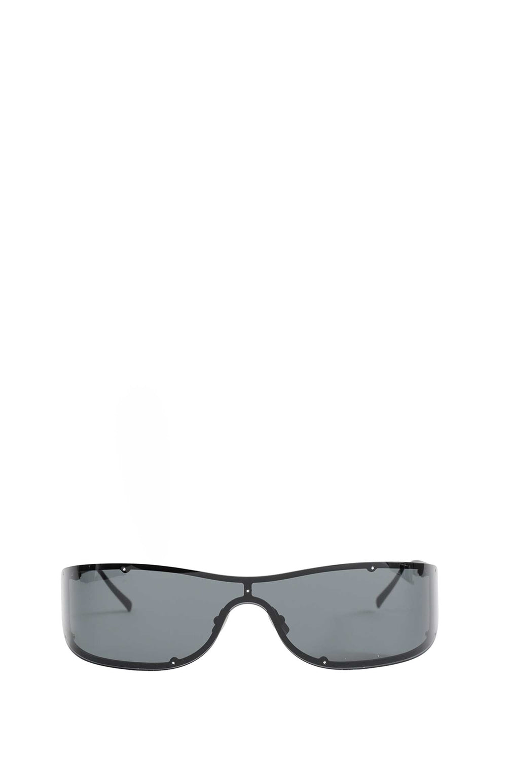 SAINT LAURENT Rimless Shield Sunglasses man