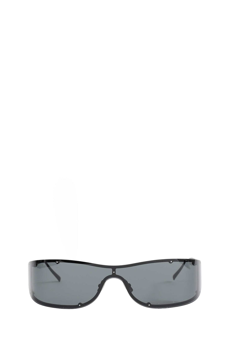 SAINT LAURENT Rimless Shield Sunglasses man