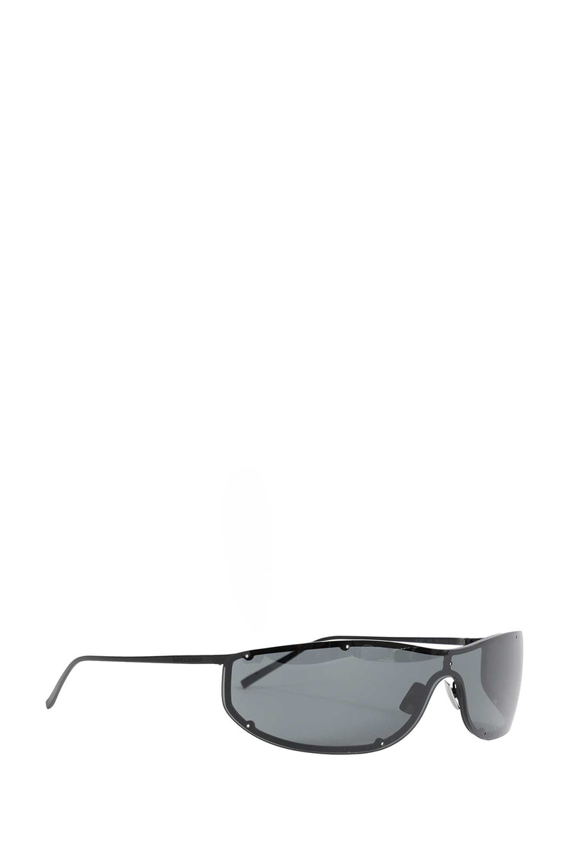 SAINT LAURENT Rimless Shield Sunglasses man