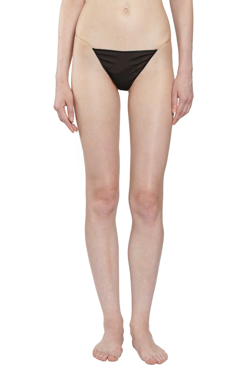 SAINT LAURENT Silk Briefs woman