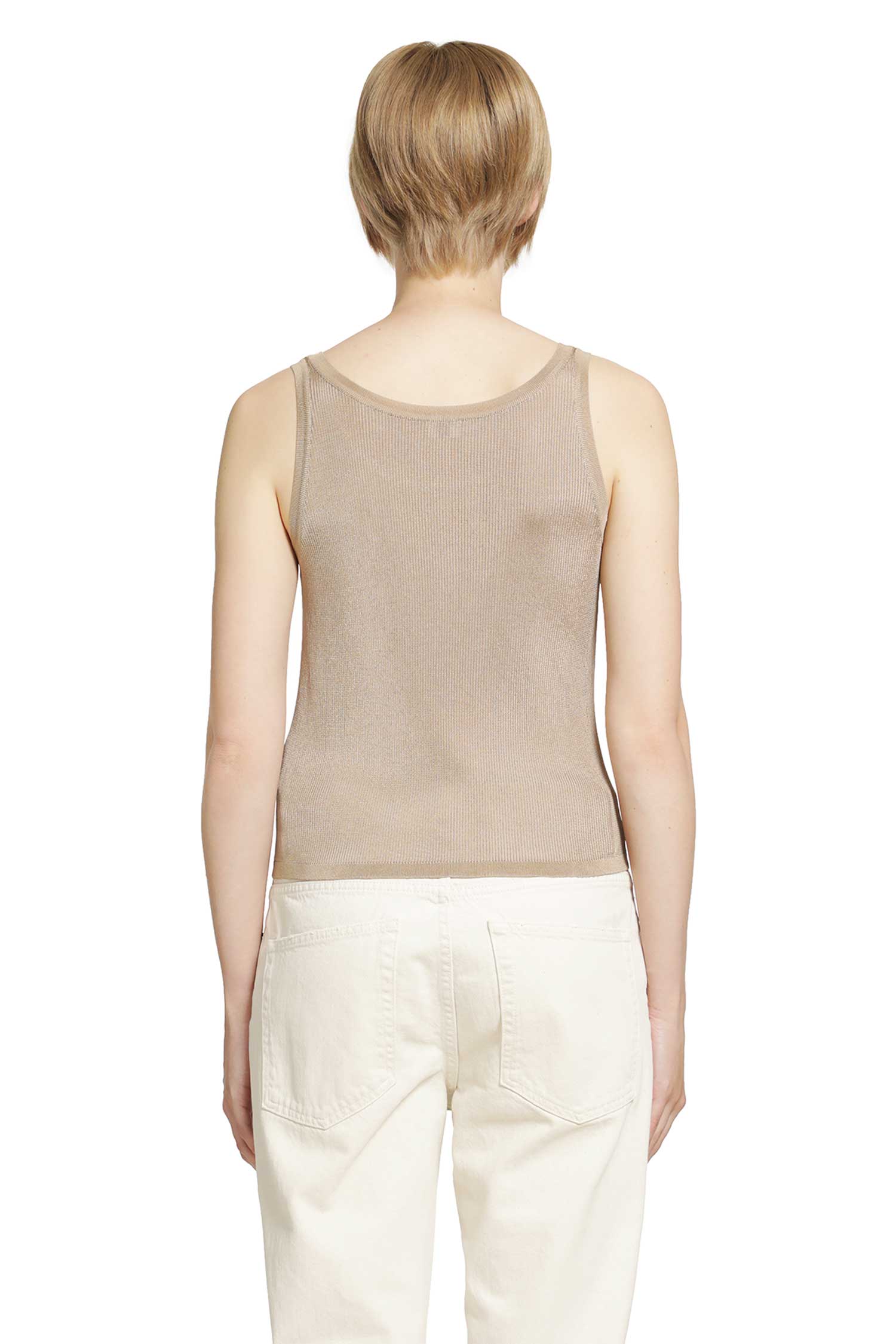 SAINT LAURENT Viscose Tank Top woman