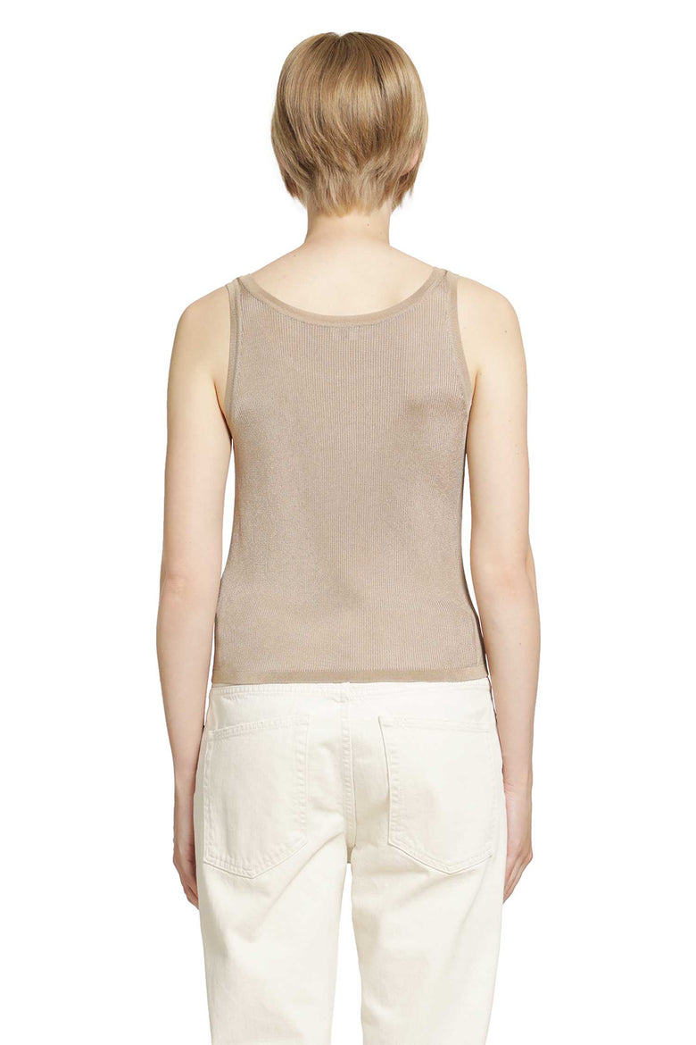 SAINT LAURENT Viscose Tank Top woman