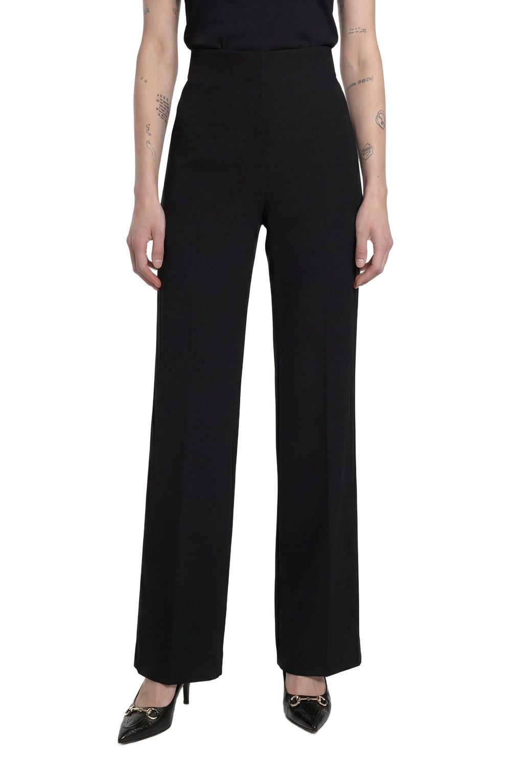 GUCCI Technical Stretch Wool Pants woman