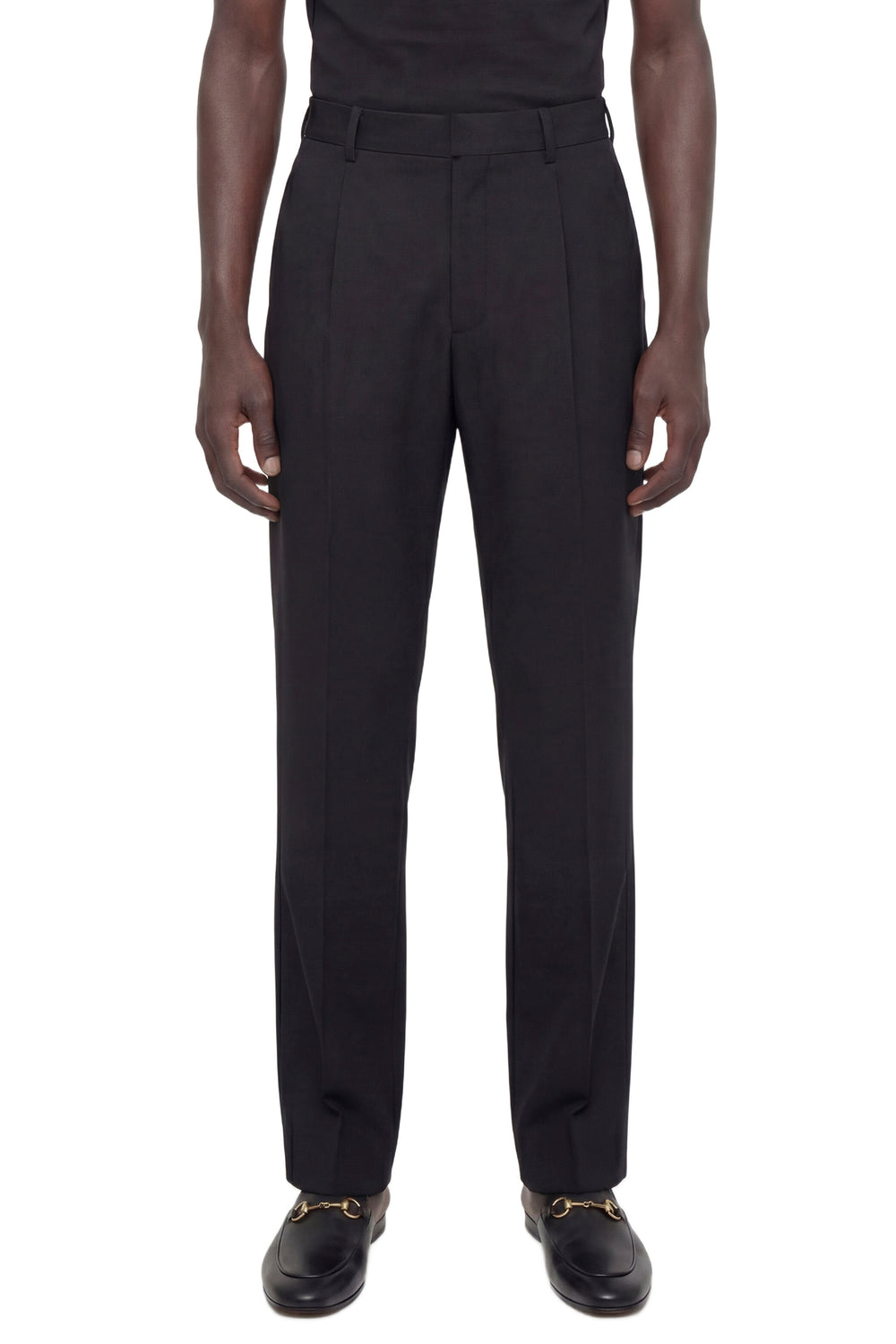GUCCI Wool Silk Twill Pants man