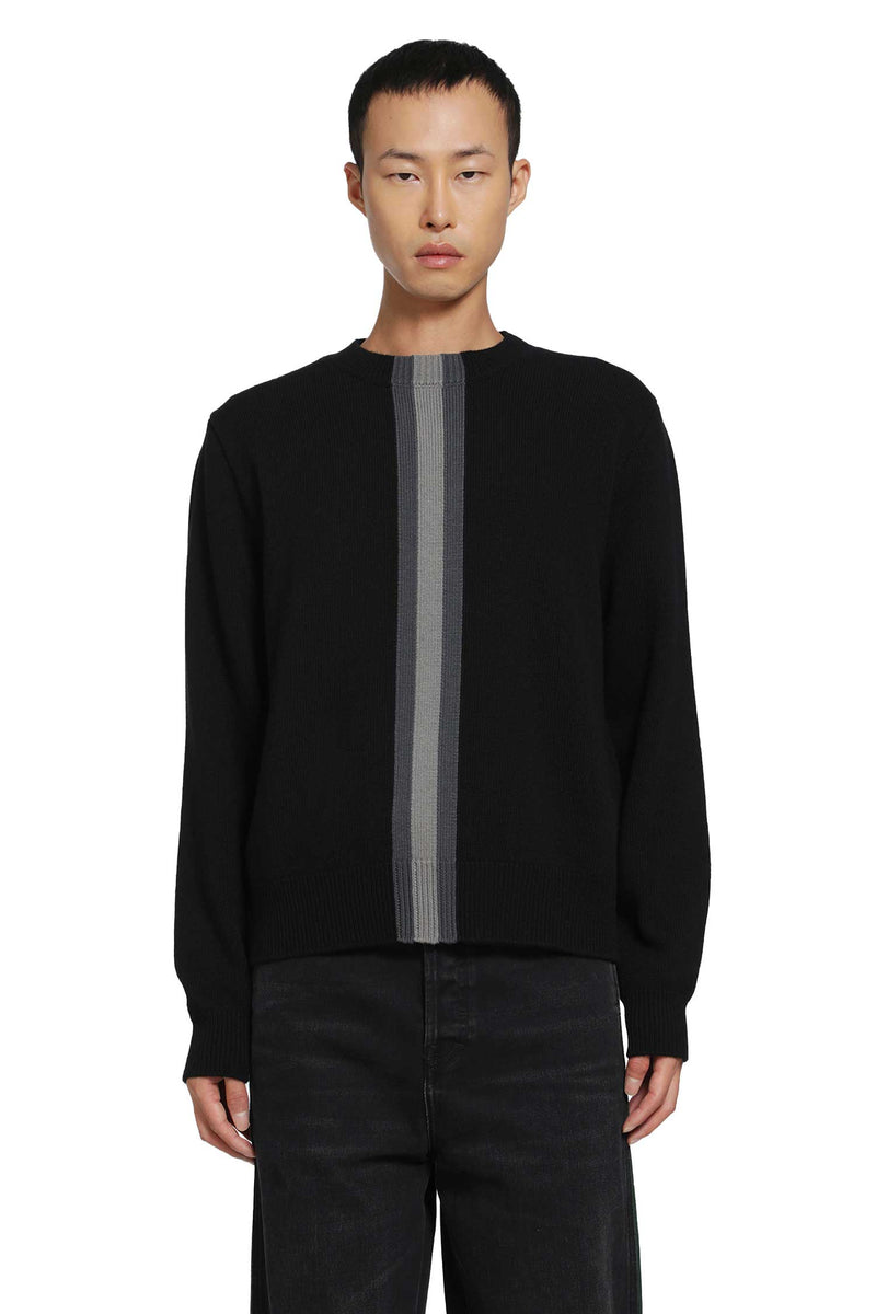 GUCCI Knit Wool Sweater With Muted Web man