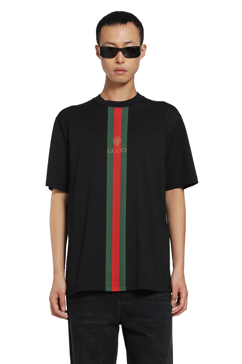 GUCCI Cotton Jersey Short Sleeve T-shirt man