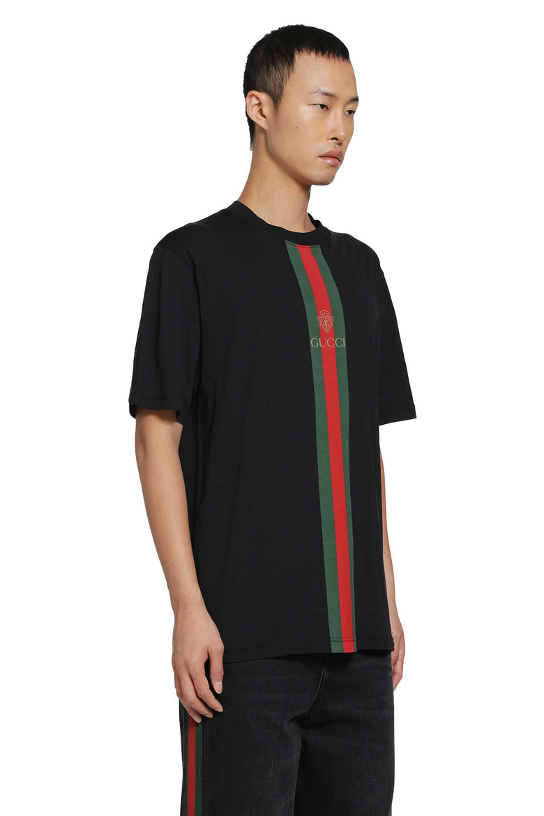 GUCCI Cotton Jersey Short Sleeve T-shirt man