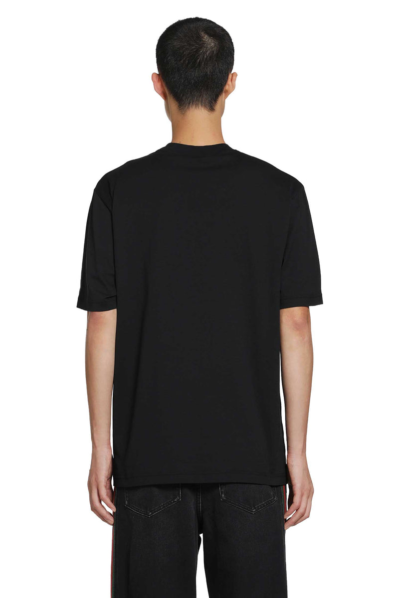 GUCCI Cotton Jersey Short Sleeve T-shirt man