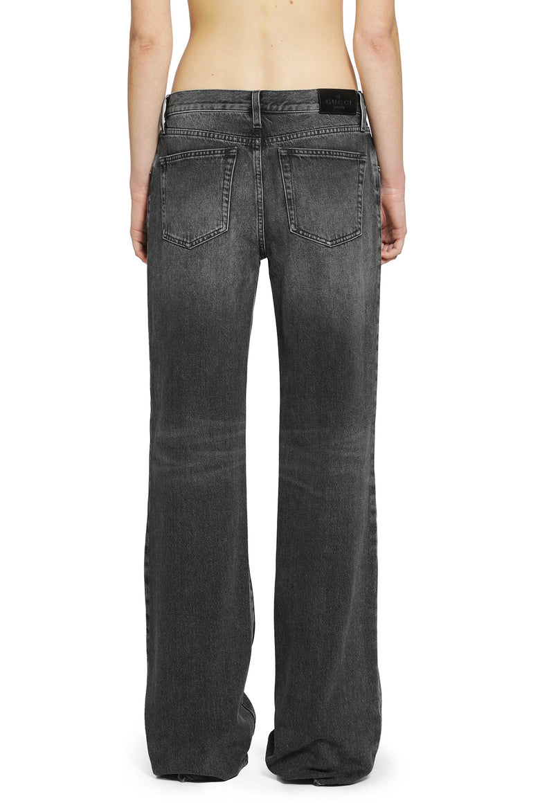 GUCCI Horsebit Bootcut Jeans woman