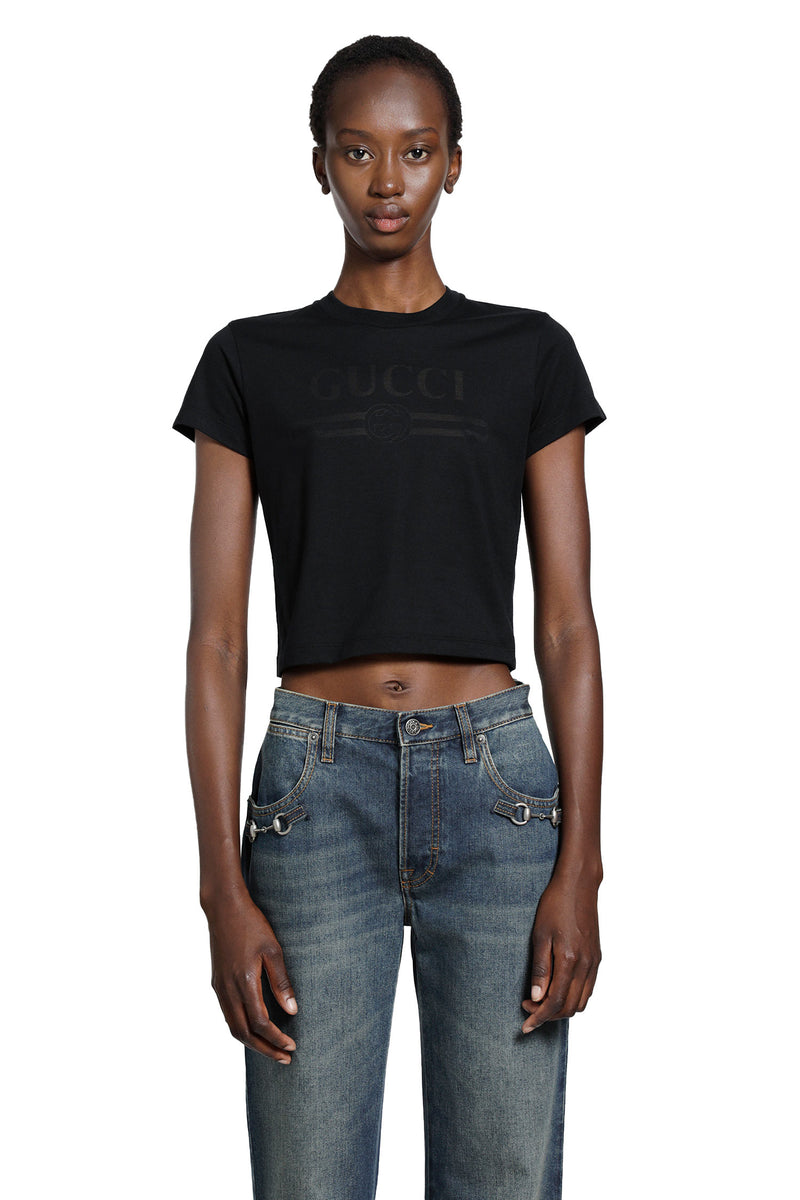GUCCI Cotton Jersey T-Shirt woman