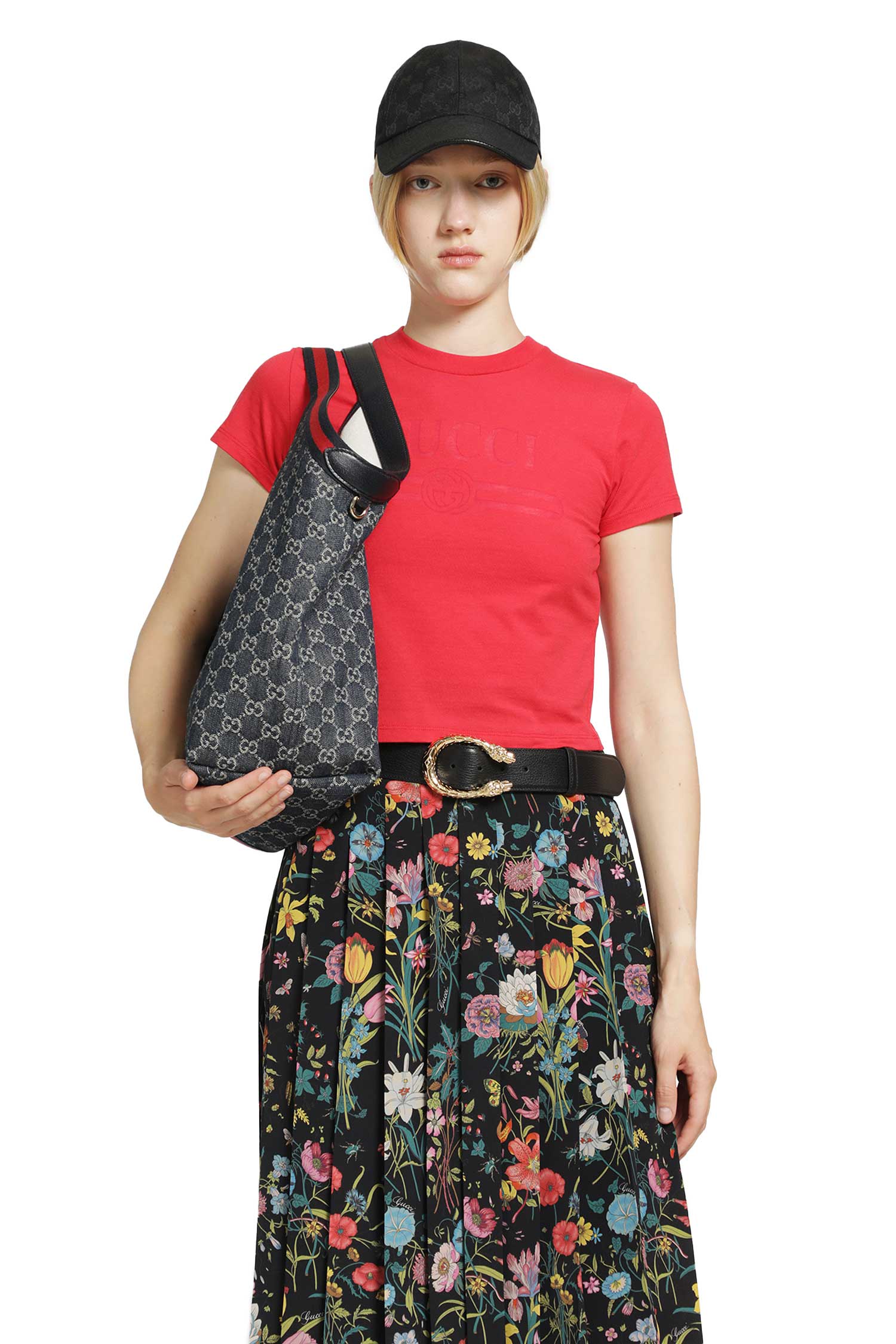 Interlocking G Cropped T-Shirt