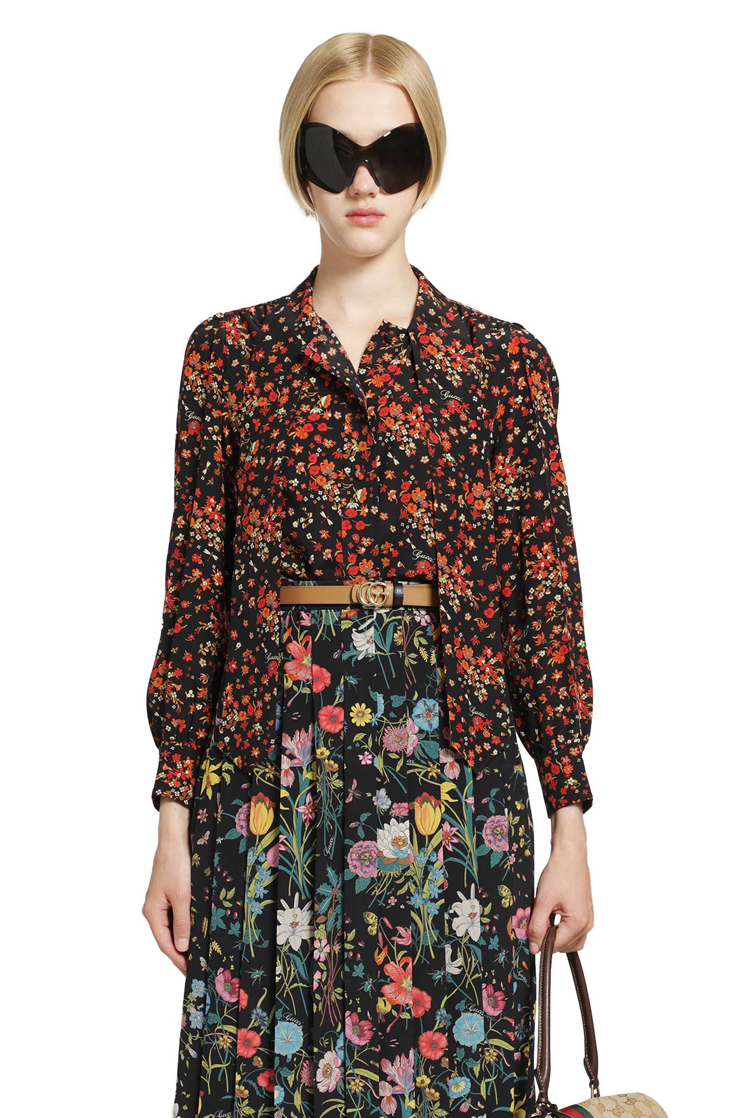 Printed Silk Shirt
