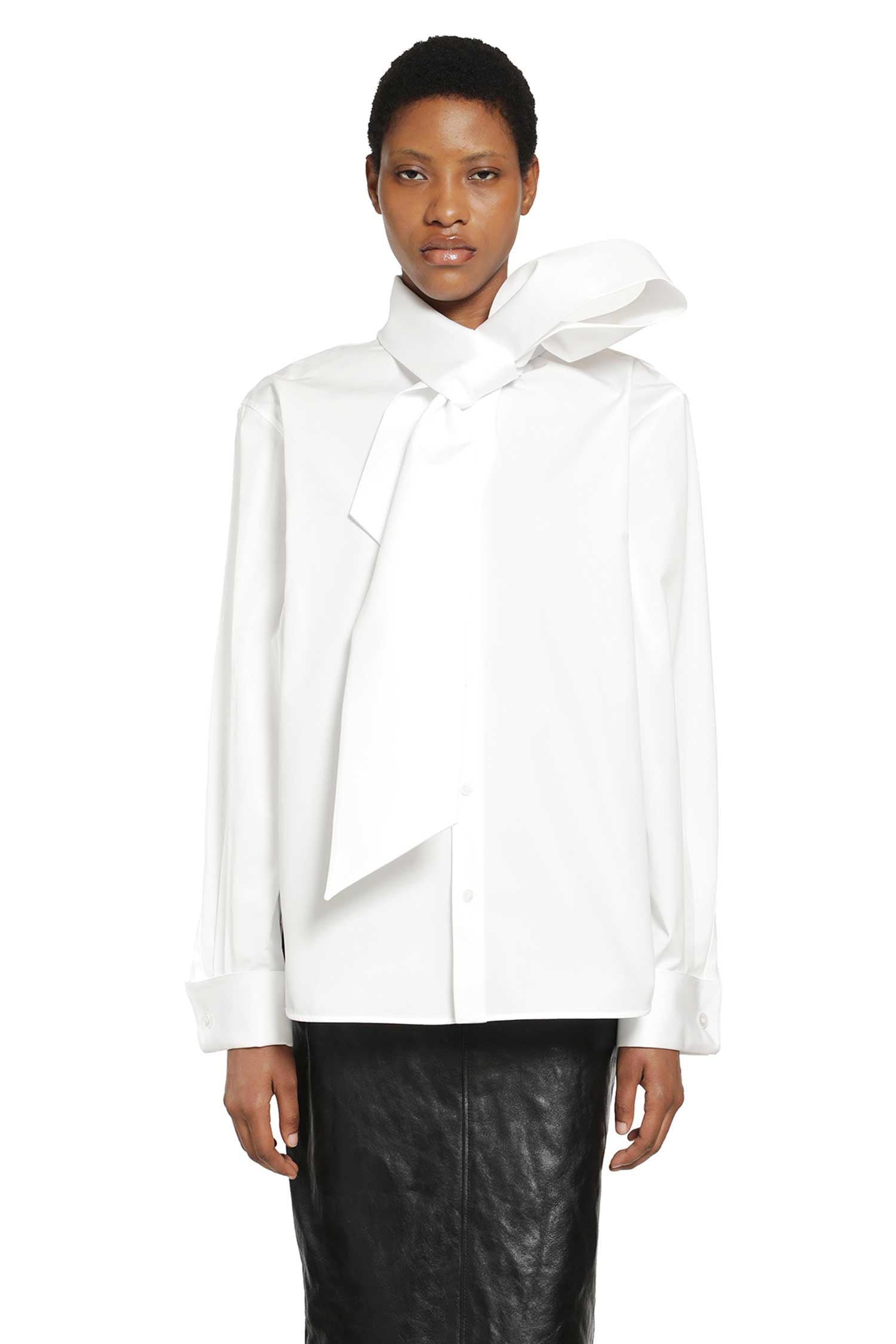 Lavallière Shirt in Cotton Poplin