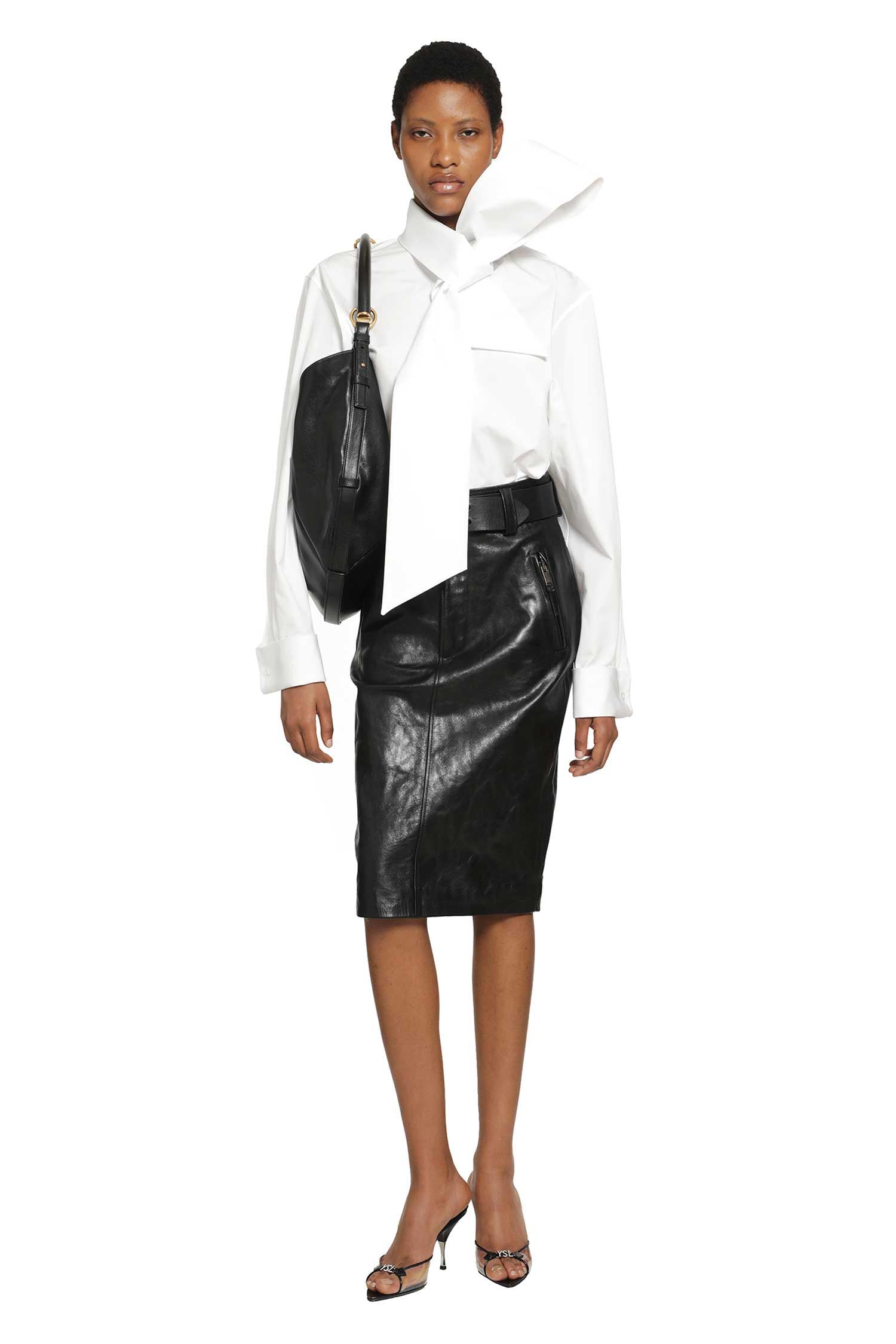 Lavallière Shirt in Cotton Poplin