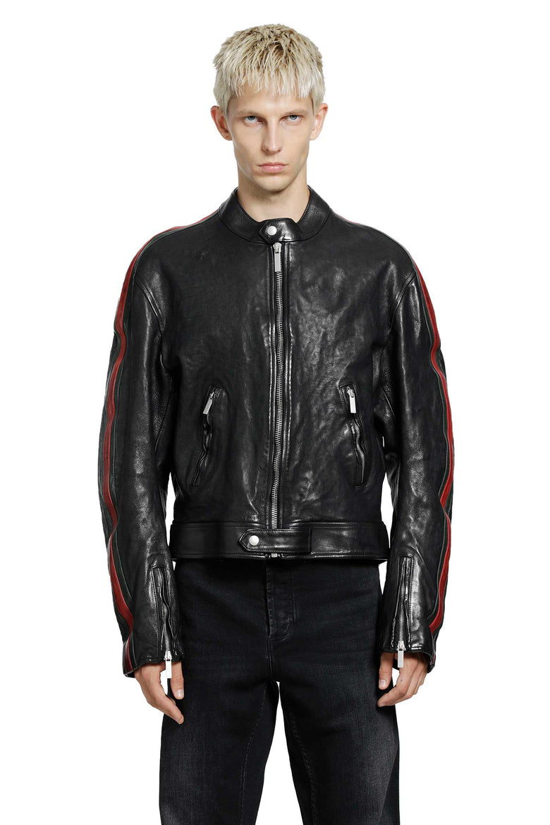 
              GUCCI Buffalo Leather Biker Jacket man
            