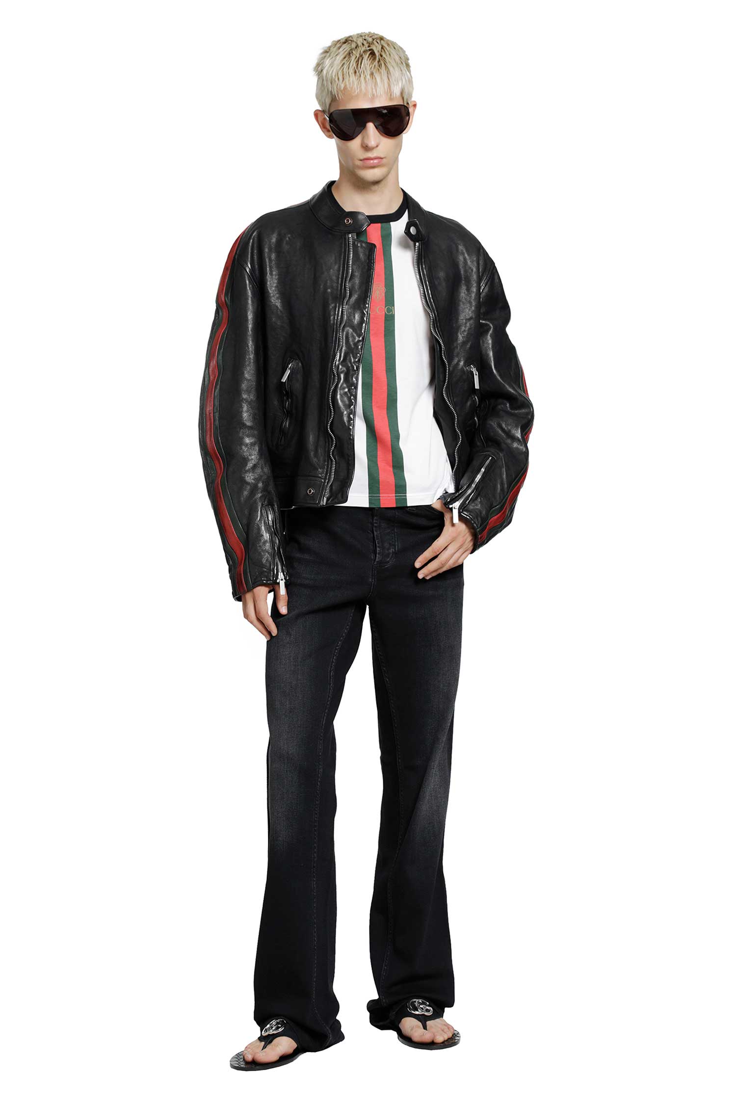 Buffalo Leather Biker Jacket