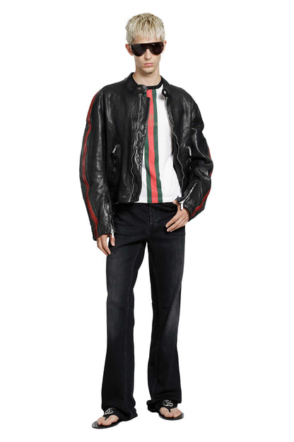 Buffalo Leather Biker Jacket