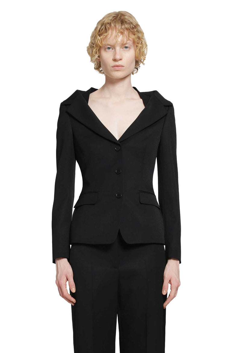 
              MCQUEEN Off-the-shoulder Harness Jacket woman
            