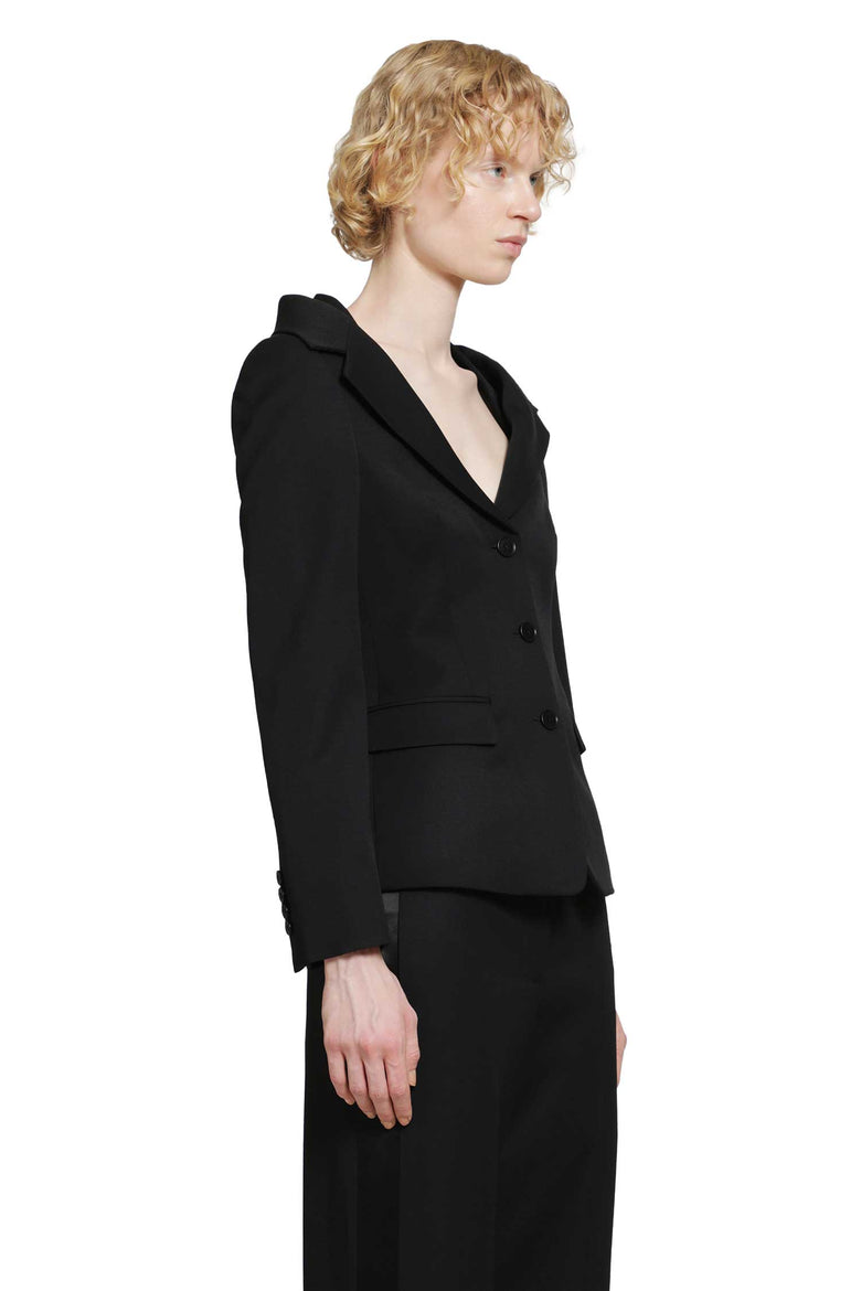 
              MCQUEEN Off-the-shoulder Harness Jacket woman
            