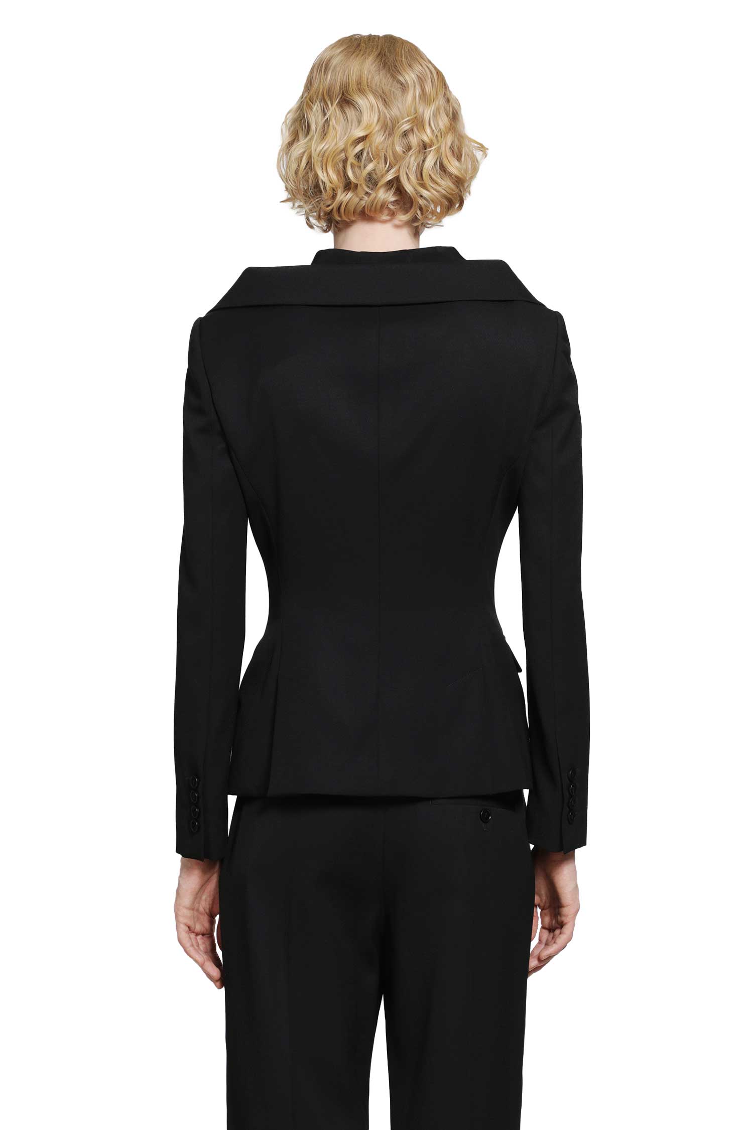 MCQUEEN Off-the-shoulder Harness Jacket woman
