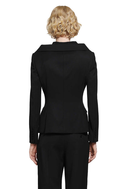Off-the-shoulder Harness Jacket