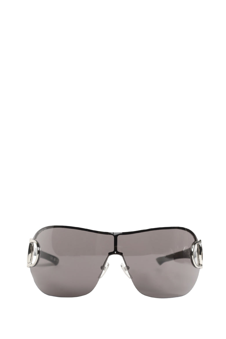 GUCCI Frameless Mask Sunglasses woman