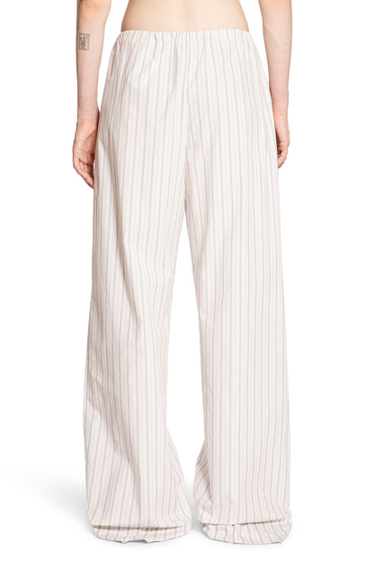 THE ROW WOMAN OFF-WHITE TROUSERS